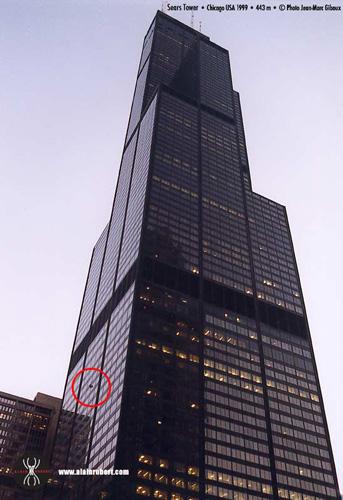 Sears Tower : 443m, Chicago (Etats-Unis), 1999
