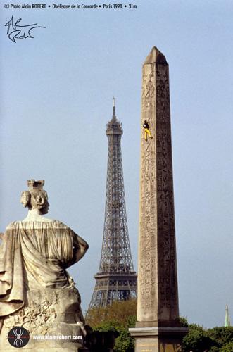 L'obélisque de la Concorde : 31m, Paris, 1998