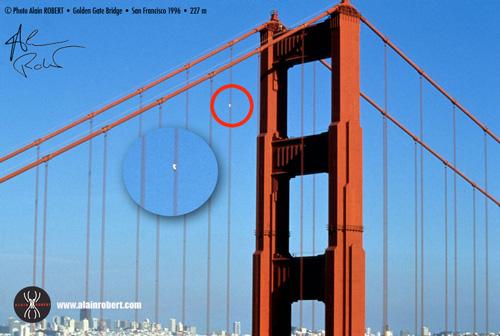 Le Golden Gate Bridge : 227m, San Francisco (Etats-Unis), 1996