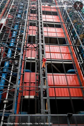 Centre Georges Pompidou : 45m, France, 2011