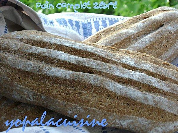 Trop Beau Le Pain Zébré! Diapositive1