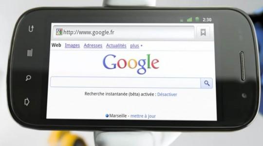 pub-nexus-S pub nexus S 540x301 Le Nexus S de Google fait sa pub en France