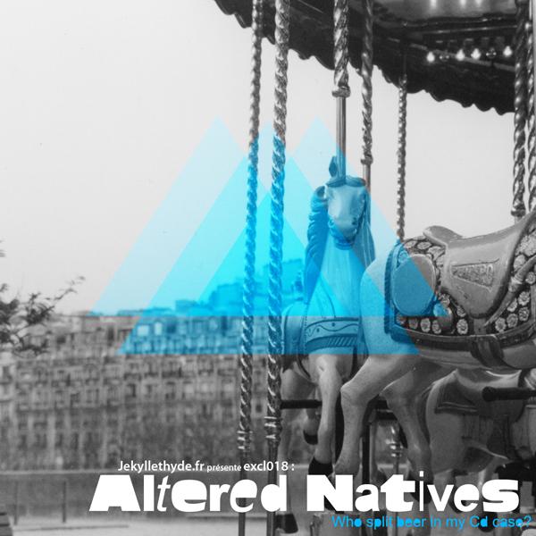 Cover-mix_teal recordings J&H;#018 Mix / Altered Natives – Who split beer in my Cd case?