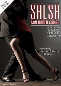 Salsa con Ruben Conga @ Solas jeudi 7 avril 2011 (entrée gratuite)