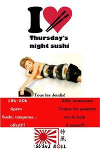 Thursday Night Sushi Thursday Night Sushi
