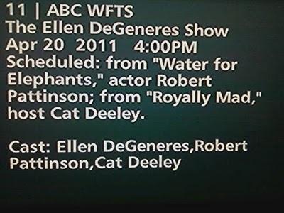 Robert Pattinson to be on The Ellen Show & Regis&Kelly; live ! http://img155.imageshack.us/img155/559/1pzho.jpg