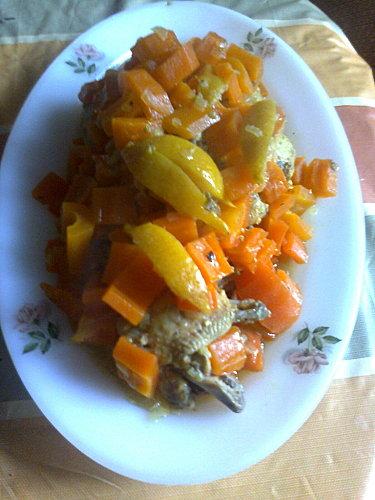 Poulet mchermel aux carottes et citron confit Photo0239.jpg