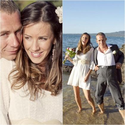 Caro & Yann by Bubble Rock Studio30 Caro + Yann + Billie {Real Wedding}