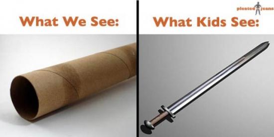 Les enfants ne voient pas les mêmes choses que les adultes différences enfant vision adulte