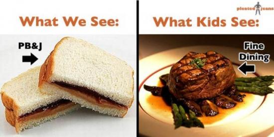 Les enfants ne voient pas les mêmes choses que les adultes différences enfant vision adulte