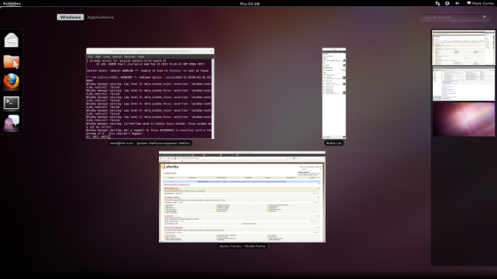 ubuntu 1104 natty narhwall gnome3 560x315 Un fork est né : Ubuntu Gnome 3 Remix 