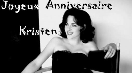 Un très bon anniversaire à Kristen Stewart