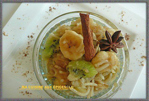 spaghettis fruités aux épices saveurs de mon enfance SAVEURS D'ENFANCE1