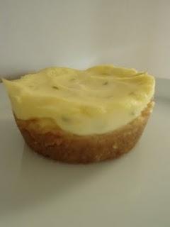 Petits cheesecakes au citron vert