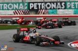 Hamilton et Alonso pénalisés de 20 secondes en Malaisie
