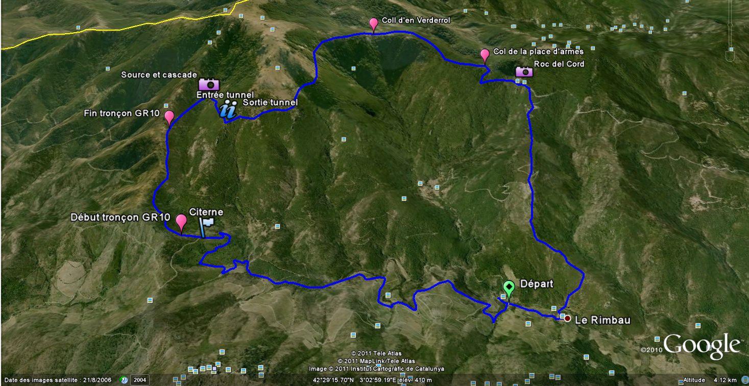 Itinéraire : Le Chemin de l'eau par Rimbau