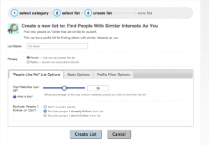 formulist-parametres-listes Générer vos listes sur twitter grâce à Formulists