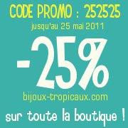 De retour ! {+ code promo 25%} De retour ! {+ code promo 25%}