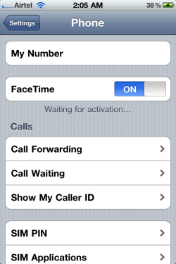 Activer FaceTime sur un iPhone avec une carte SIM non officielle...