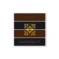 serviette chocolat Couleur chocolat