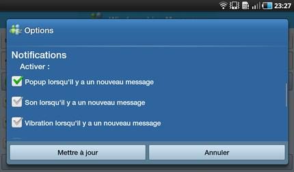 Windows Live Messenger disponible sur la Galaxy Tab