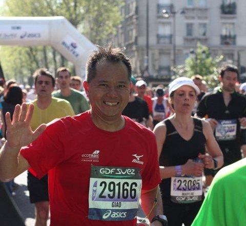 Giao marathon de paris 2011 gerald desereau Giao marathon de paris 2011 gerald desereau