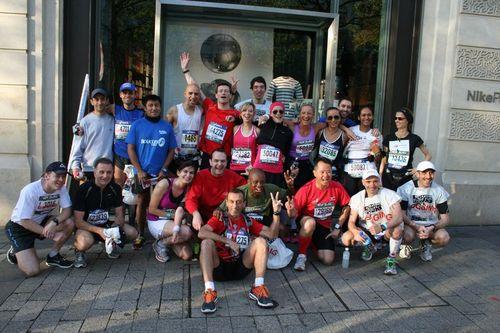 Nike Running Club en force au Marathon de Paris Nike Running Club en force au Marathon de Paris