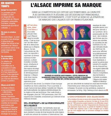 L'Alsace imprime sa Marque L'Alsace imprime sa Marque