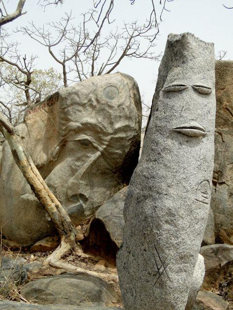 Les sculptures de Laongo