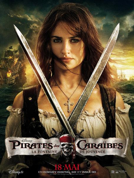 Affiches Pirates des caraibes 4