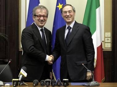 Claude Guéant : même pas cap’ de «garder les frontières» de son ministère… claude-gueant-roberto-maroni-02-8-avr-2011.1302638012.jpg