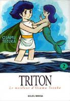 Couverture du second tome de l'édition française du manga Triton