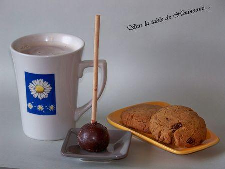 Cookies au beurre de cacahuètes et pépites de chocolat pour un goûter gourmand Gouter_gourmand
