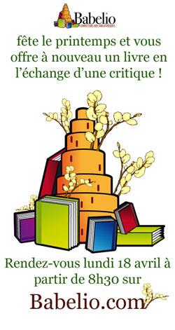 Masse Critique est de retour le 18 avril !! Masse Critique est de retour le 18 avril !!