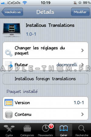 Installous Translations [v1.0-1] : Traduisez installous dans votre langue