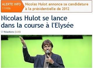 Nicolas Hulot, candidat de l'extrême ?