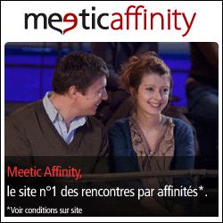 Chaque jour des centaines de personnes se rencontre sur Meetic Affinity.