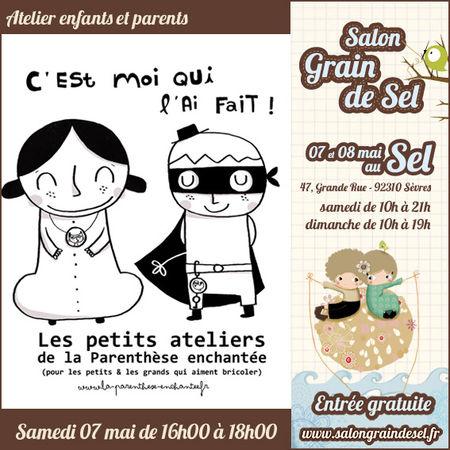 Samedi à 16h00 - Un accessoire aux couleurs de la Parenthèse enchantée laparentheseenchantee_ateliers