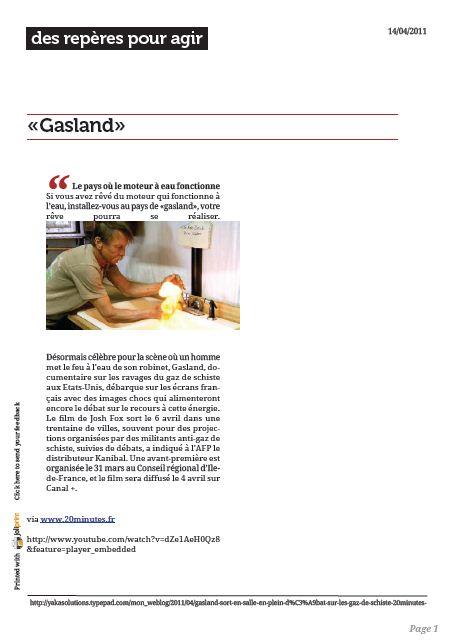 Gasland pdf