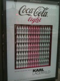 Coca-Cola Light selon Karl Lagerfeld