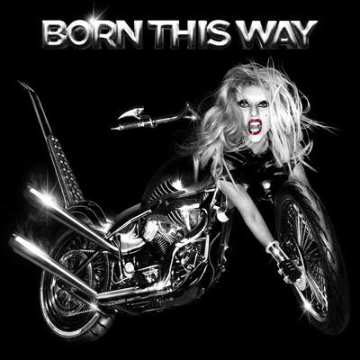 Officiel : la pochette d'album de Born This Way, Lady GaGa transformée en moto