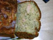 Cliquez pour agrandir : Le cake salé au saumon fumé Le cake salé au saumon fumé