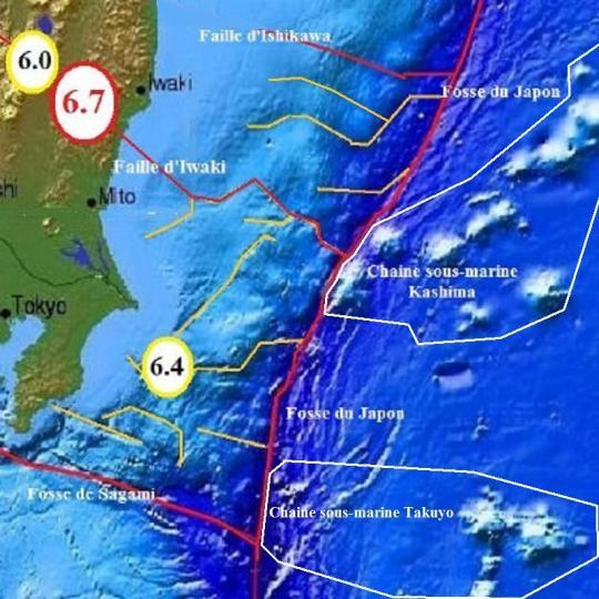 Japon 11 avril 2011, séisme de magnitude 6,7: annonce du Big-One ?