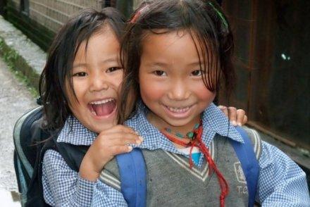 Jetsun Pema, soeur de Sa Sainteté le Dalaï-lama et Irène Frain