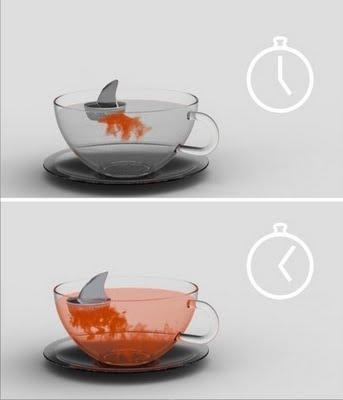 Sharky: l'infuseur de thé sanglant