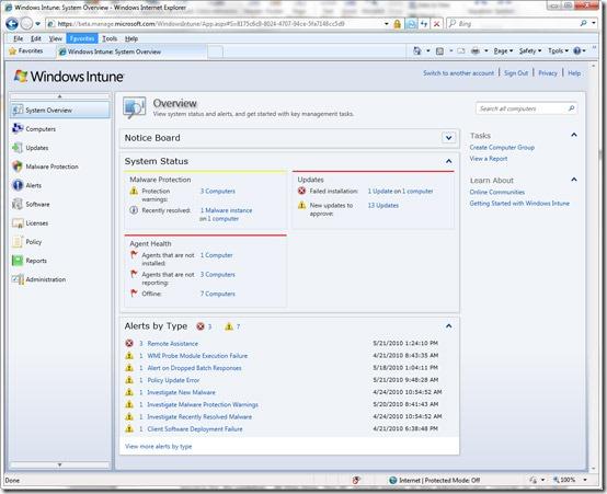 Intune_The_Windows_Intune_Administrator_Console
