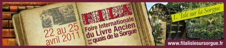 L'Isle sur Sorgie, FILA 2011
