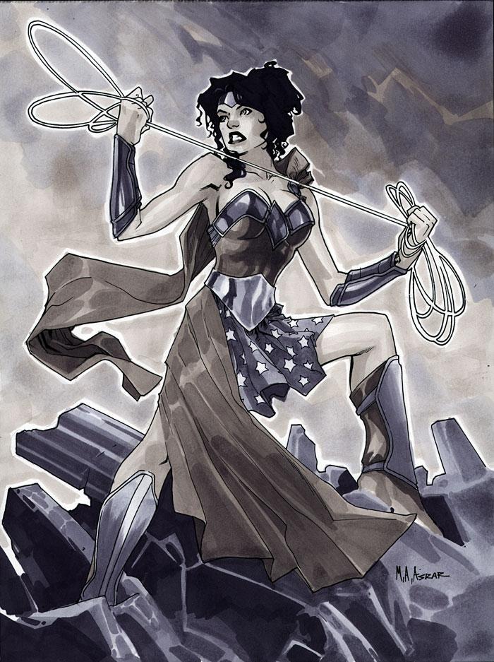 30_60_90_Wonder_Woman_by_anjum Mahmud A. Asrar