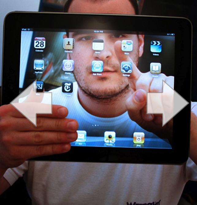 ipad auto portrait 06 L’auto portrait version Ipad !