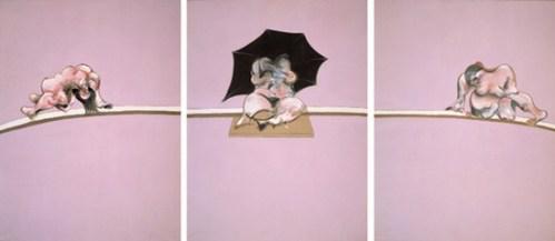 Blocs : Ruines de Baalbek et Tableaux de Francis Bacon